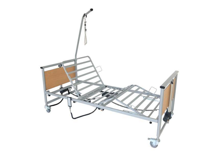 In hoogte verstelbaar elektrisch bed