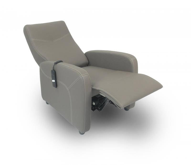 Chaise inclinable Aquitaine en simili cuir ou microfibre