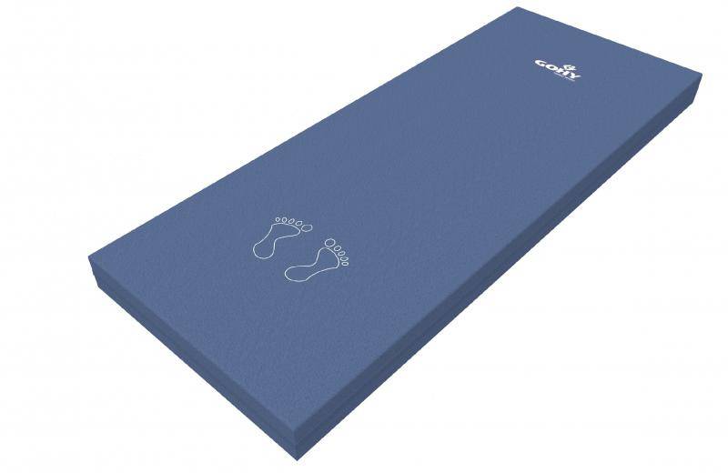 Mattress with visco-elastic foam, to prevent bedsores - several sizes available