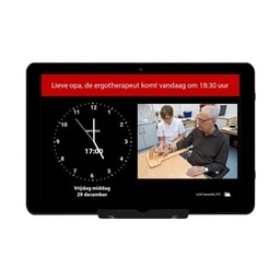 DayClock10-Generations Wit met zwarte lijst