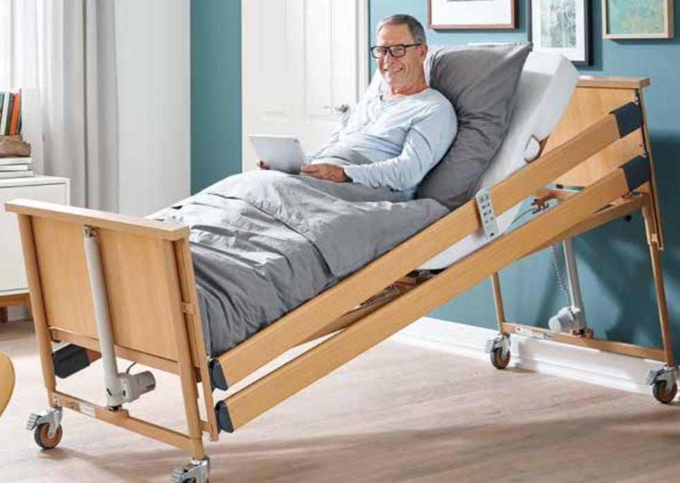 Lit de soins économique Dali Bed avec toutes les fonctions électriques