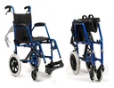 Transport chair foldable bobby - 2 widths
