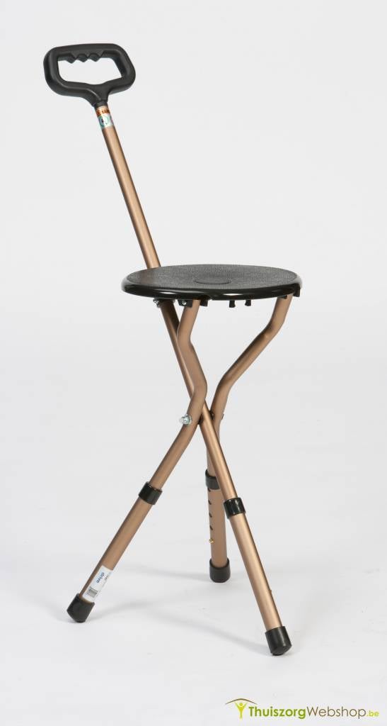 Canne avec chaise 