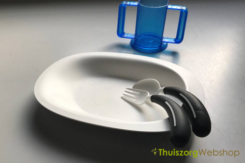 Ovalen bord met asymmetrische zijden