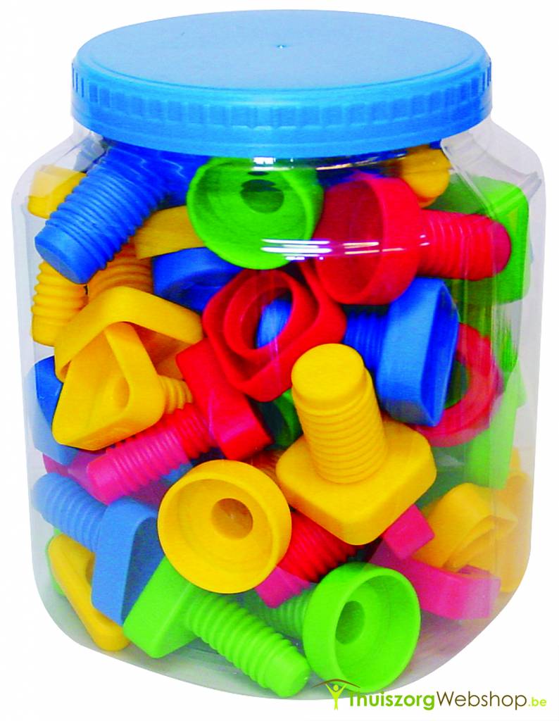 Mold screws and nuts