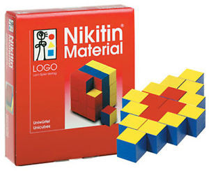 Uni-blocs Nikitin N2 - de 2 à 3 dimensions