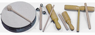 Ritmeset met 5 instrumenten