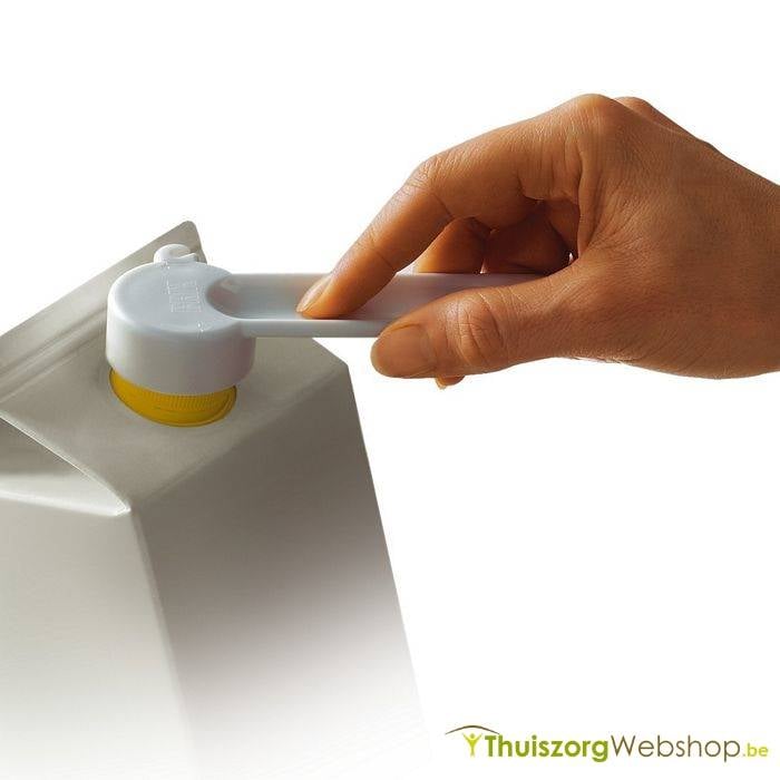 Opener for brig packs with screw cap