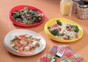Rond bord met verhoogde rand Scoop
