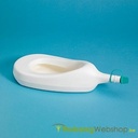 Urinal (V) with sealing cap - for wheelchair