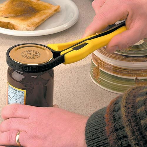 Jar opener with tensioning buckle