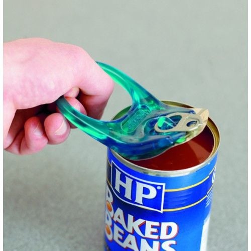 Opener for cans with pull ring