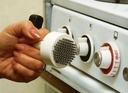 Aide tournante universelle - tiges en acier inoxydable