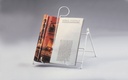 Boekensteun met clip