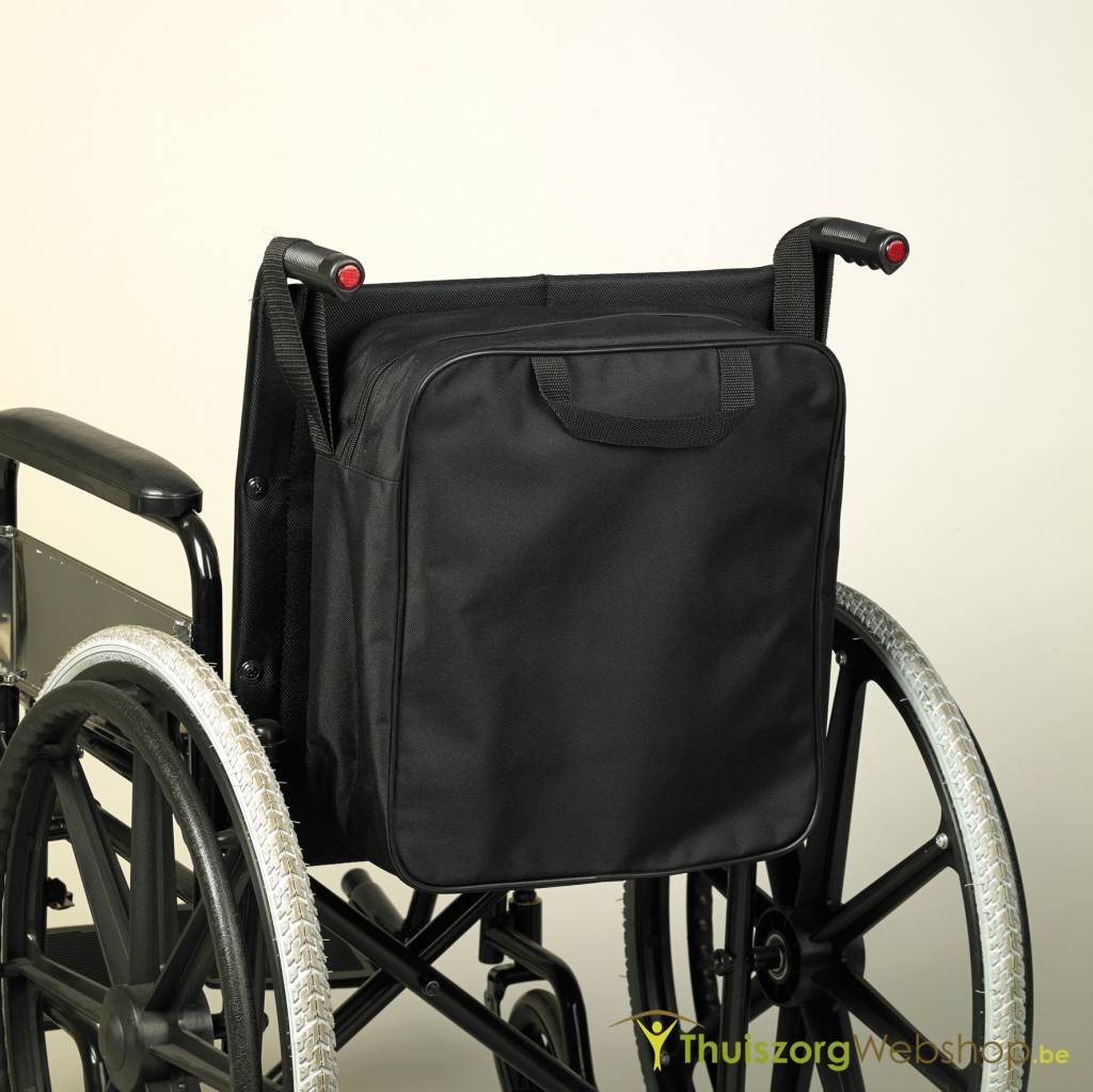 Sac de rangement pour l'arrière du fauteuil roulant 