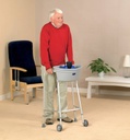 Kunststoff-Transportkorb für Gehhilfe