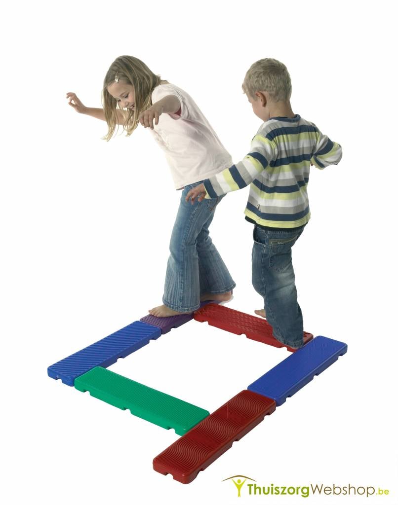 Sentier tactile avec 6 éléments