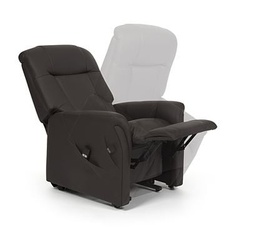 1 motor & Skai/ kunstleer & Zwart