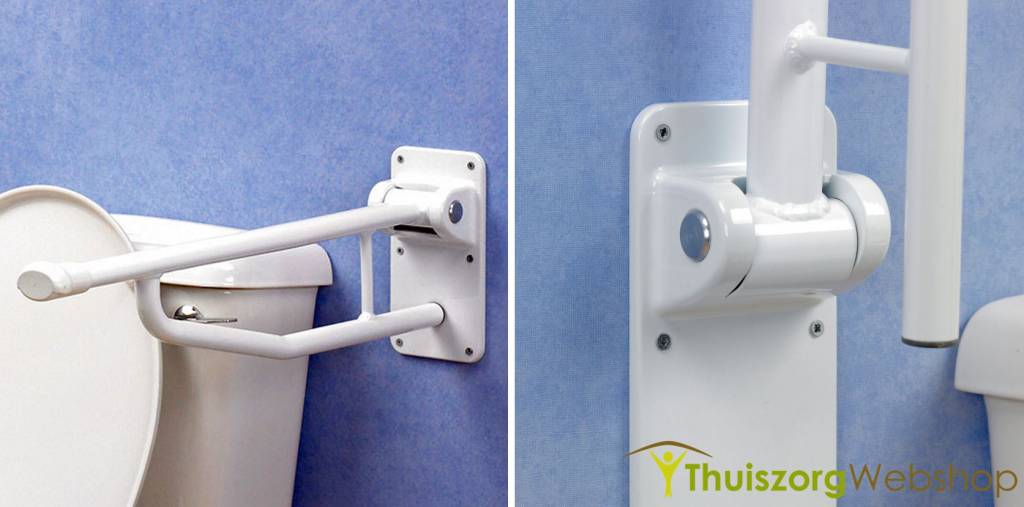  Klappbarer Toilettenstützgriff