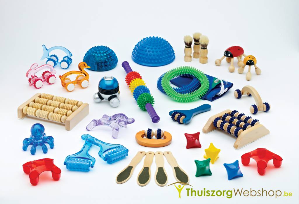Uitgebreide set tastgevoeligheid Sensory Bag