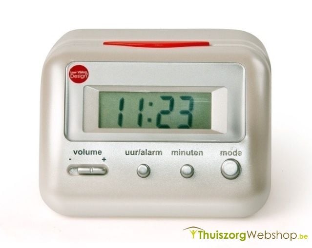 Speaking alarm clock in Dutch