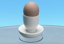 Eierbecher auf Saugnapf