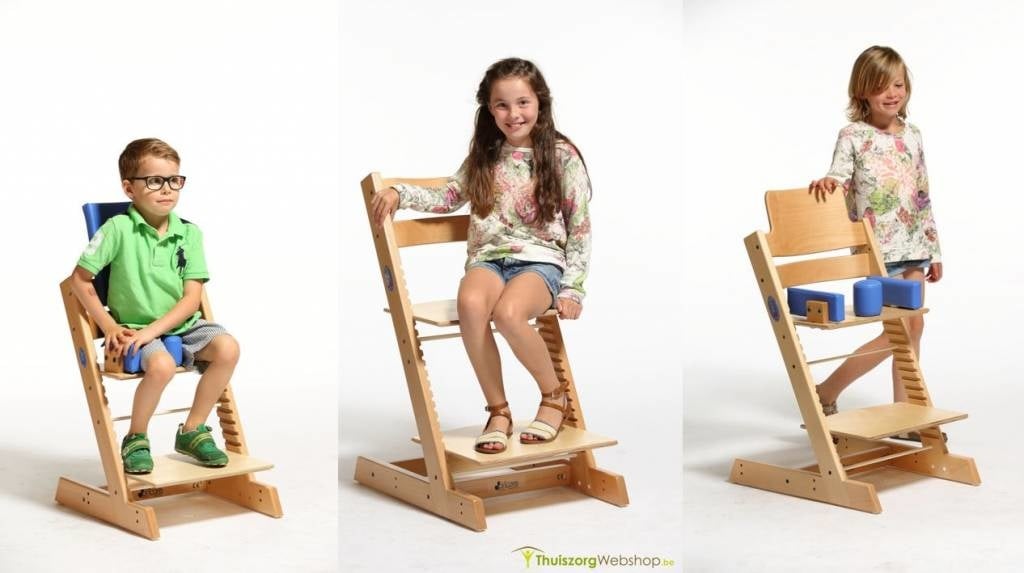 Breezi high chair with all kinds of options