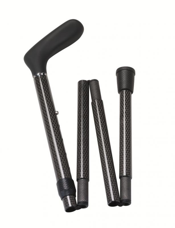 Carbon fibre wandelstok 