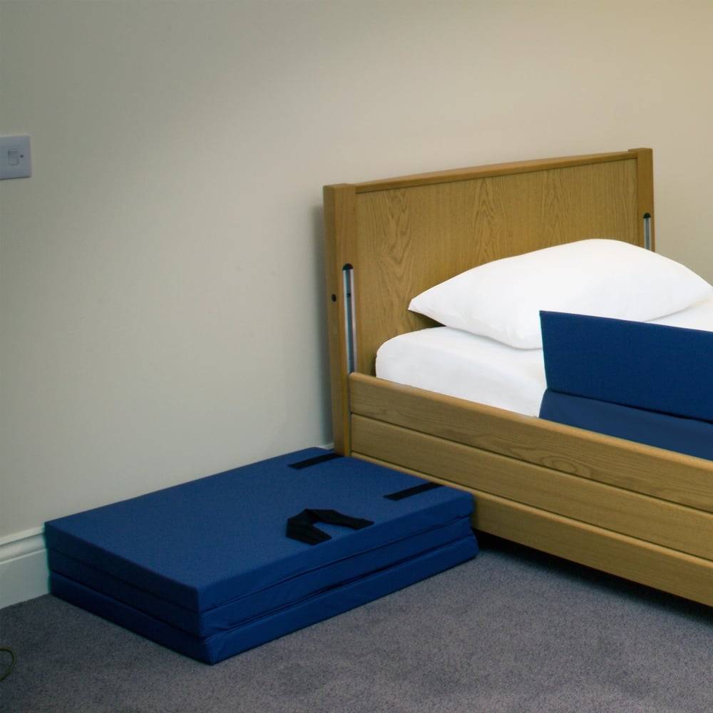 Uitvalmat voor naast het bed