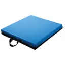 Gel wheelchair cushion with vinyl cover
