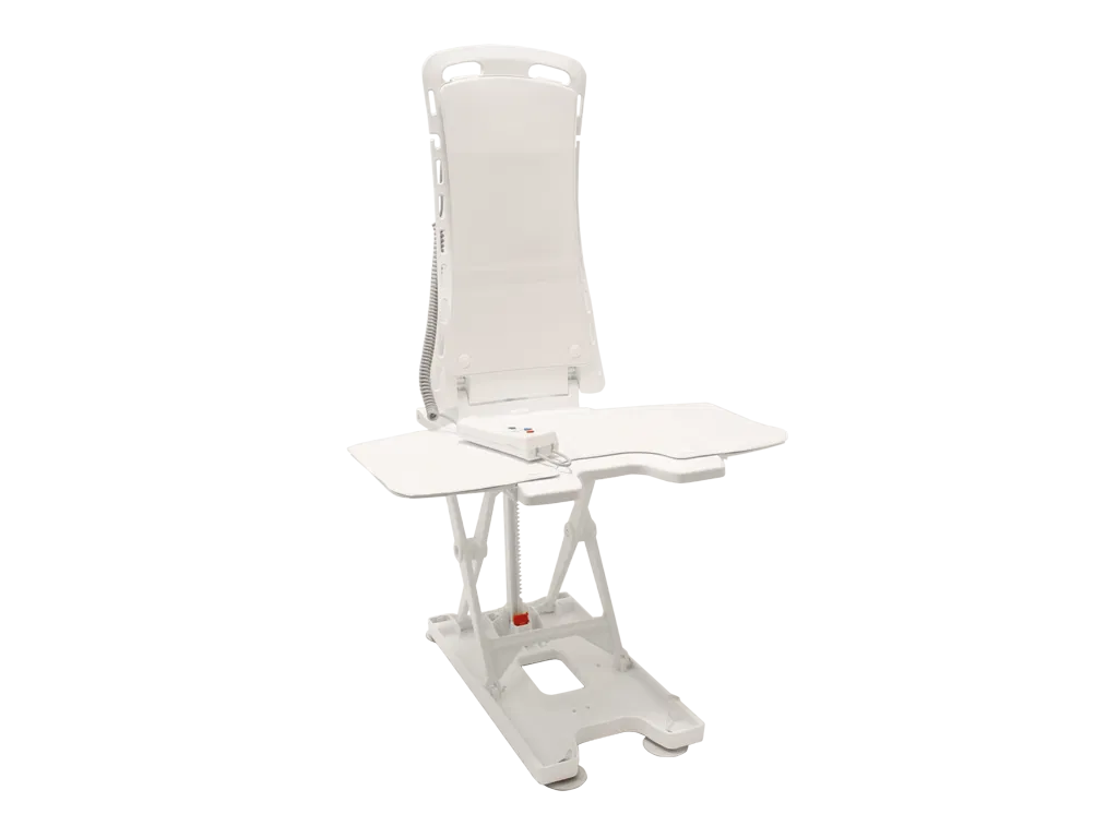 Badewannenlift Bellavita mit Polsterung Comfort – weiß