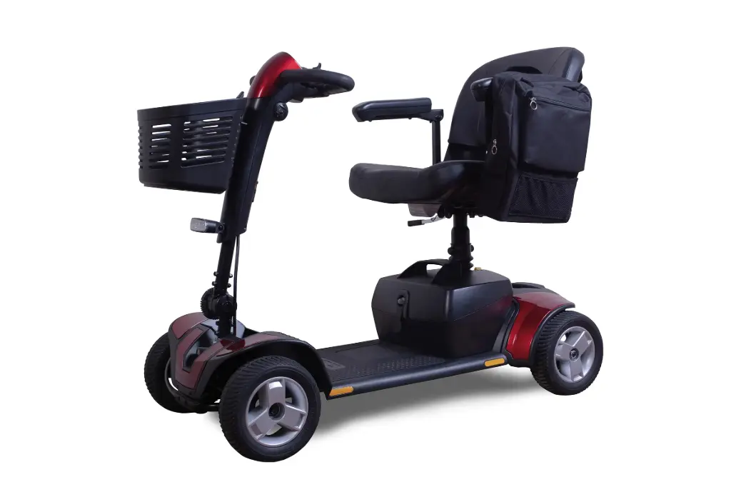 Scootertas met extra opbergvak