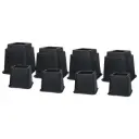8-piece adjustable furniture risers