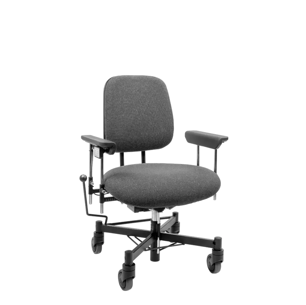 Trippel wheelchair Vela Tango 300E Standard - Fabric - Dark grey 