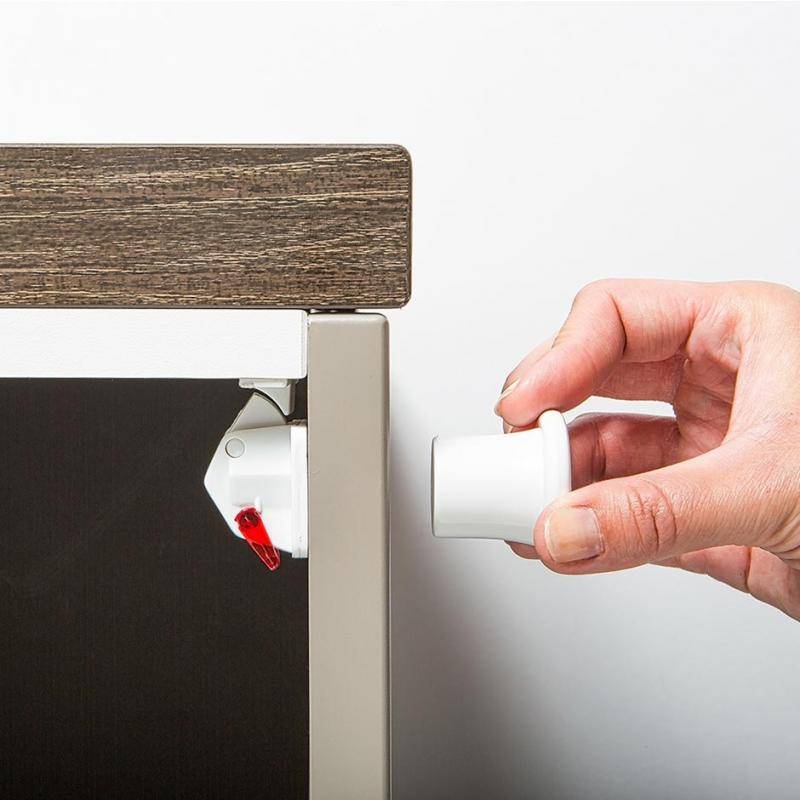 Set van 4 magnetische sloten voor kast of lade
