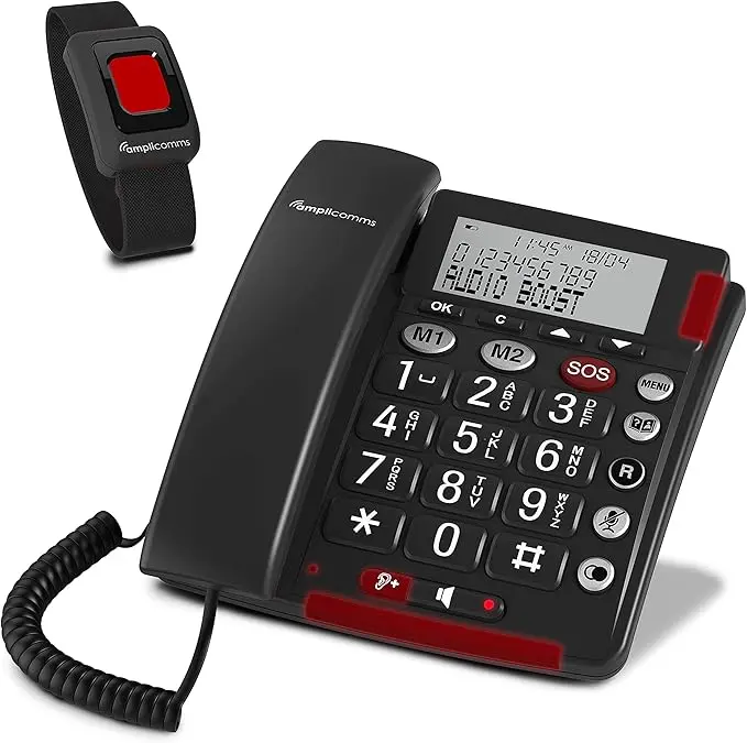 Telefoon met grote toetsen 