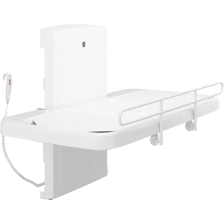 SCT 2100 shower stretcher, foldable - electrically height-adjustable