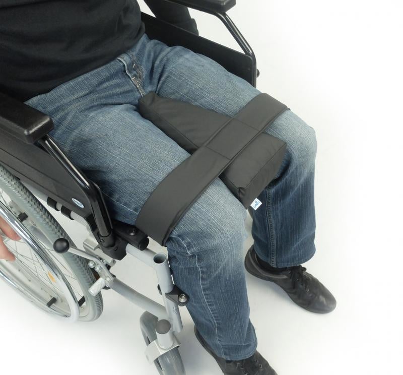 Épandeur de genou à tiroir pour fauteuil roulant
