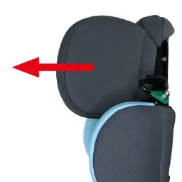 Hoofdsteun, extra verlenging (diepte 4 cm)