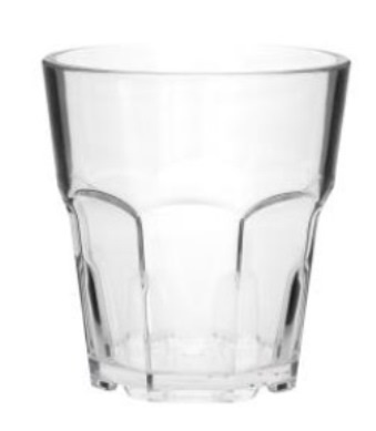 Waterglas in PVC Caipi