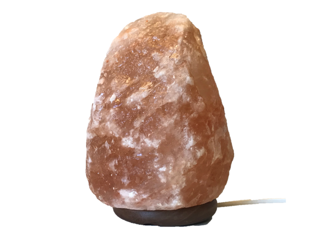 Soothing salt lamp with negative ions