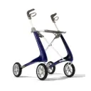 Carbon Ultralight Rollator – Lichtste Rollator ter Wereld (4,8 kg) met Tas