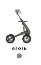 Carbon Overland Rollator – Lichtgewicht All-Terrain Rollator met Luchtbanden