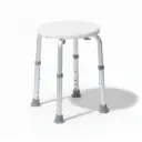 Douchekruk - In Hoogte verstelbaar - Anti-Slip Zitvlak - 136 KG Draagkracht