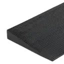 Drempelhulp Rubber - 90 x 15 x 2 CM - Oprijplaat 2 CM Hoog - Binnen en Buiten - Antislip