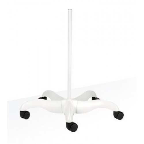Pied pour lampe ou loupe 5 roues