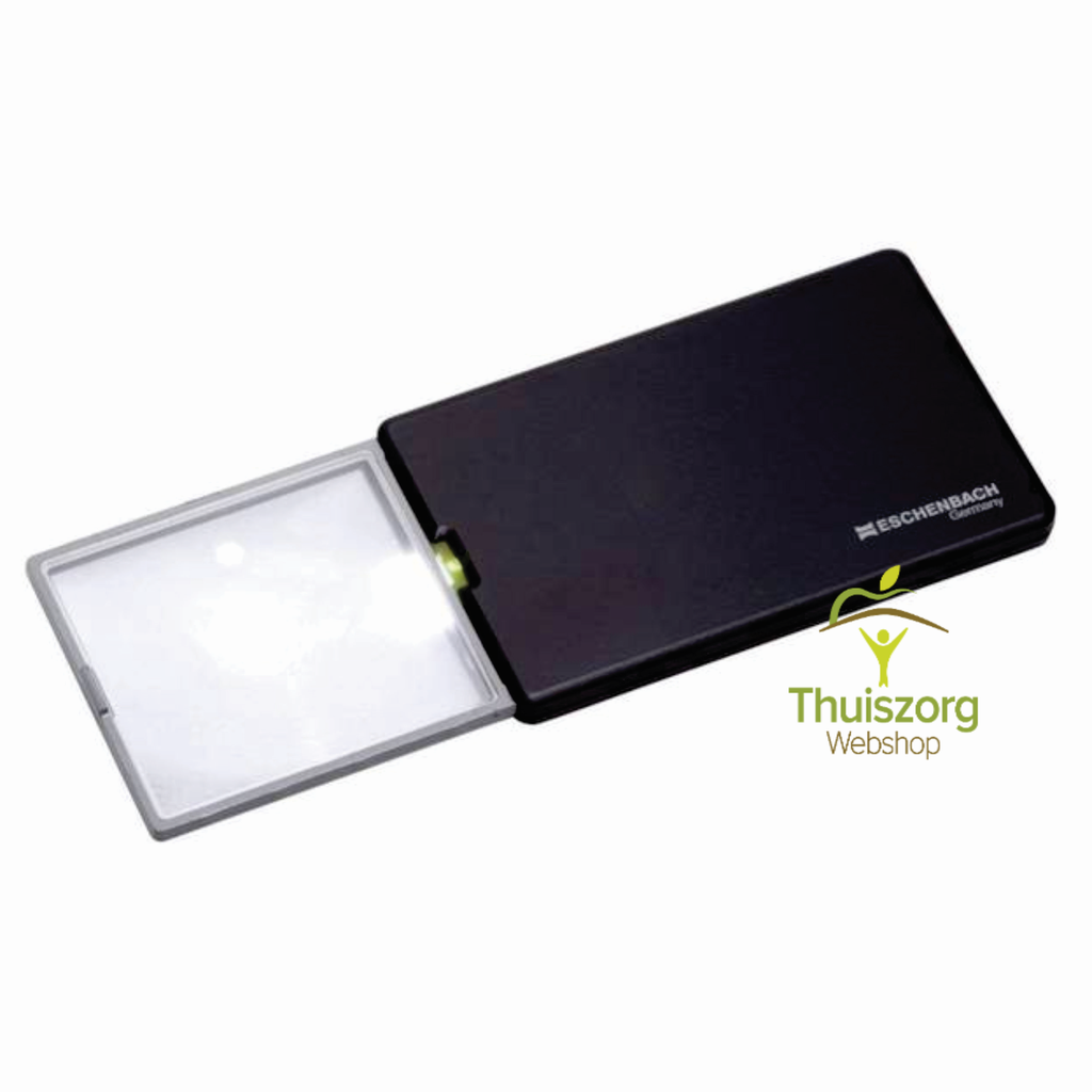 Taschenlupe mit LED-Beleuchtung