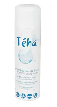 Téha bronwater verstuiver – verfrist, hydrateert en kalmeert de gevoelige huid
