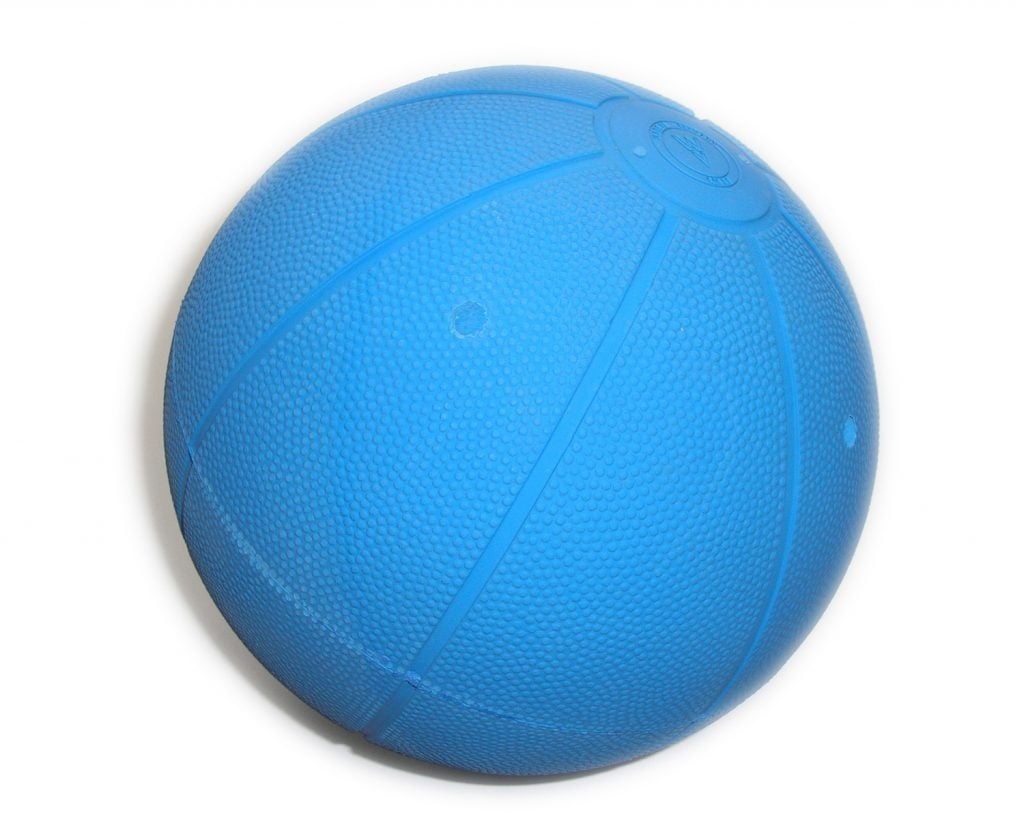 Ballon de goalball 1250 gr. bleu (ballon de match)