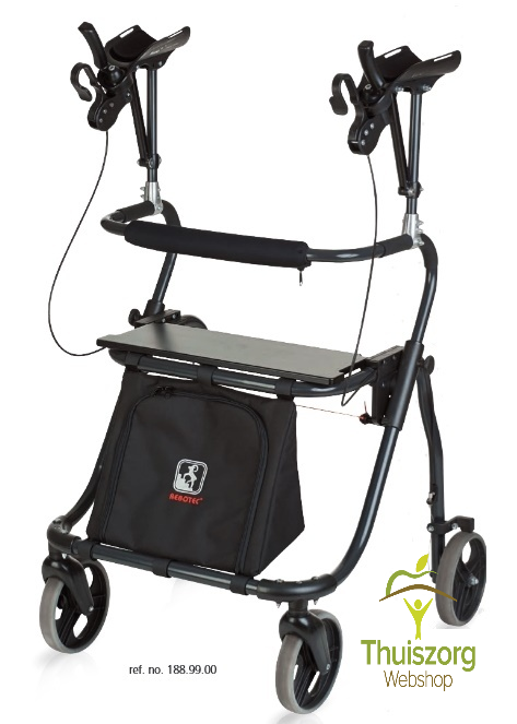 Artritis  rollator Jumbo Yano met onderarmschaal